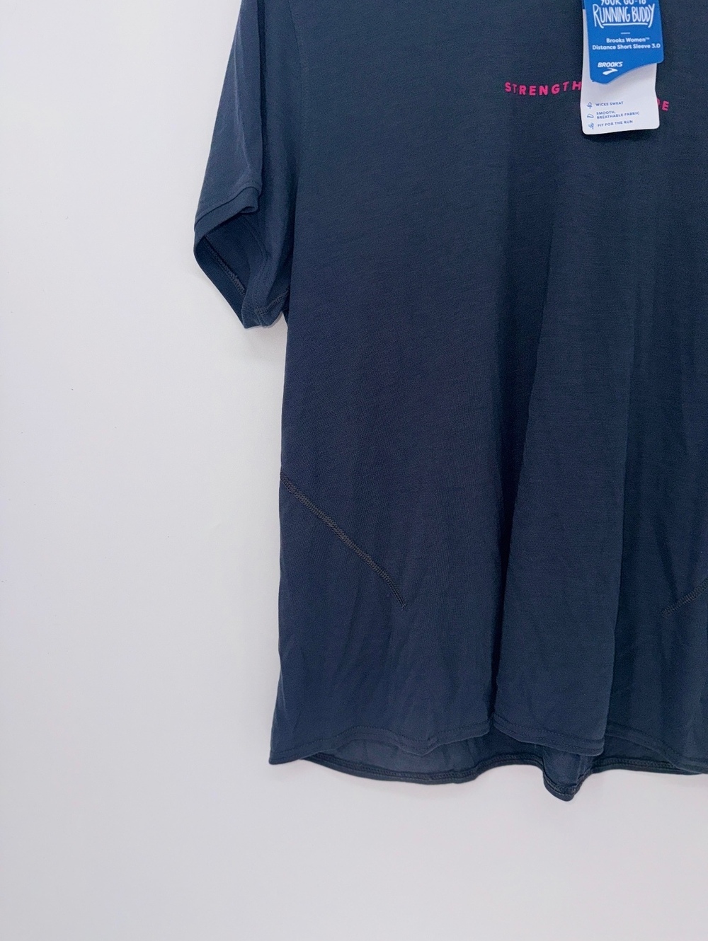 Brooks Women's Distance Short Sleeve 3.0 Running Shirt — XL - Picture 3 of 9
